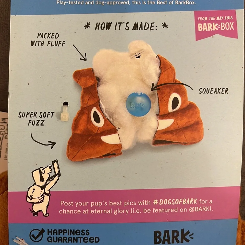 💩 EMOJI DOG TOY